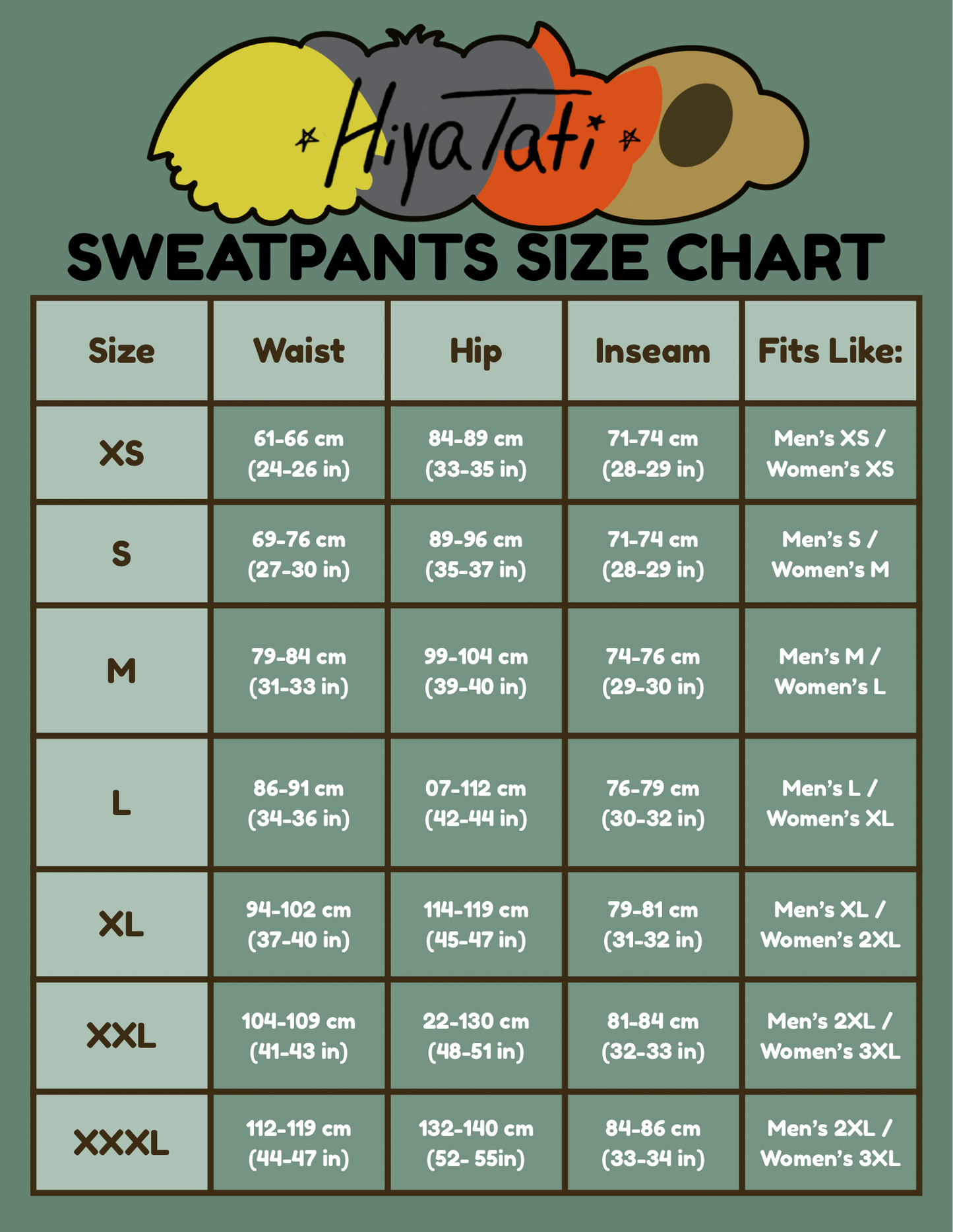 6 Pocket Embroidered Sweat Pants - Evergreen Fog