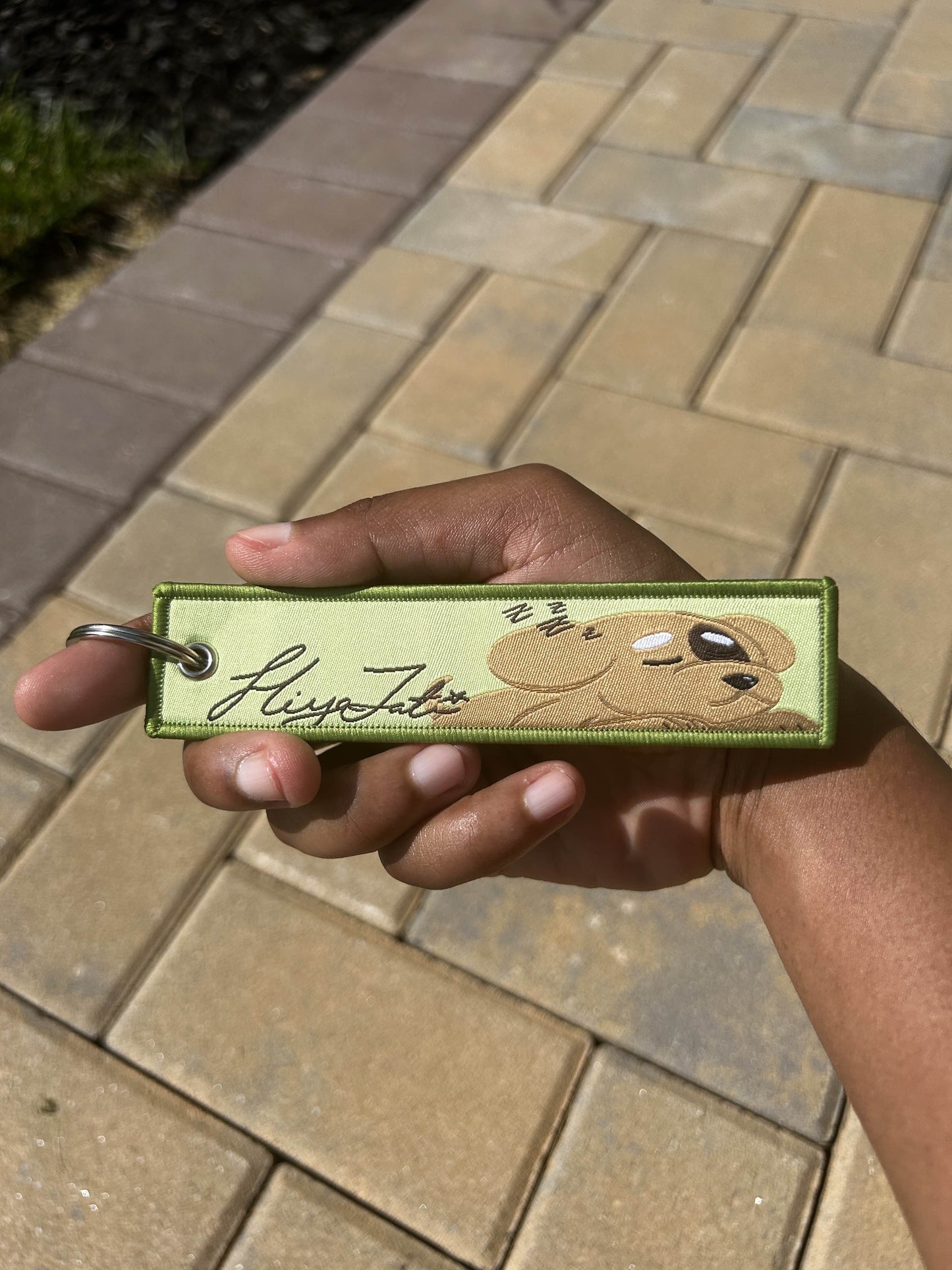 Bones the Dog Keychain