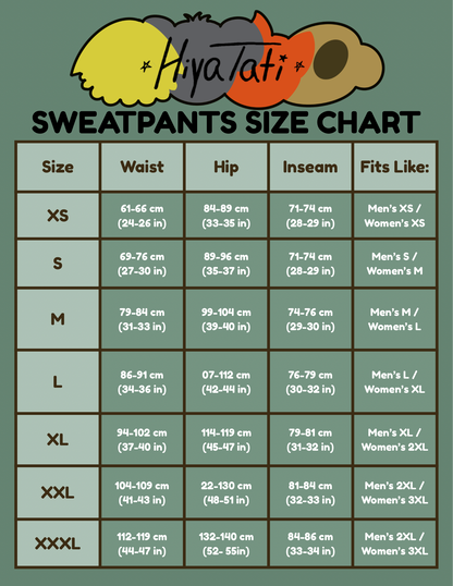 6 Pocket Embroidered Sweat Pants - Evergreen Fog